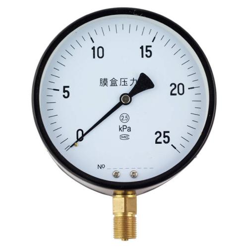 YE-100、150膜盒壓力表